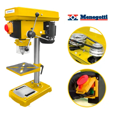 Detalhes do Furadeira de Bancada 500W Monofásico 110V - MENEGOTTI