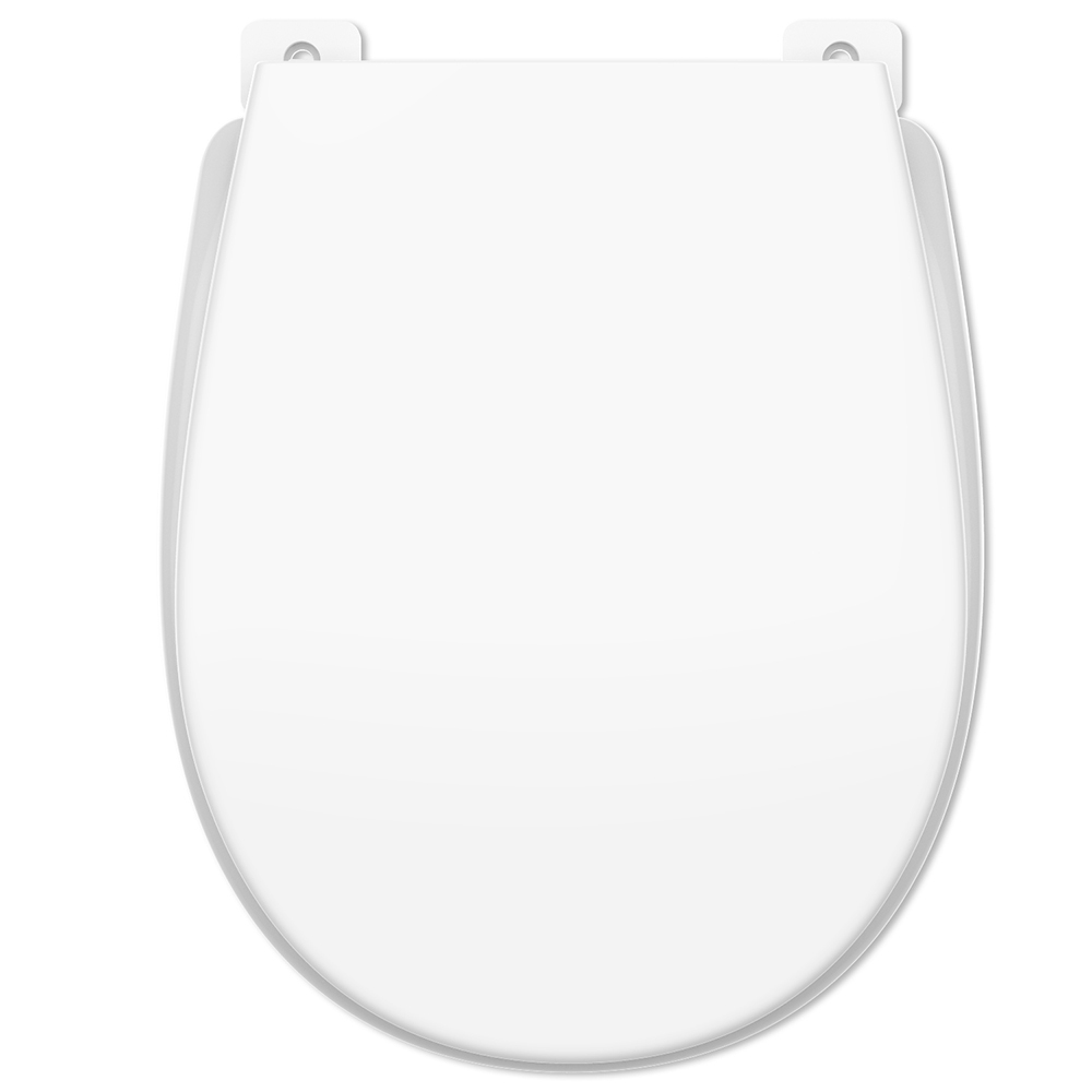 Assento Sanitário Deca Village Termofixo Gelo Original | Tampa Vaso Antimicrobiano Easy Clean