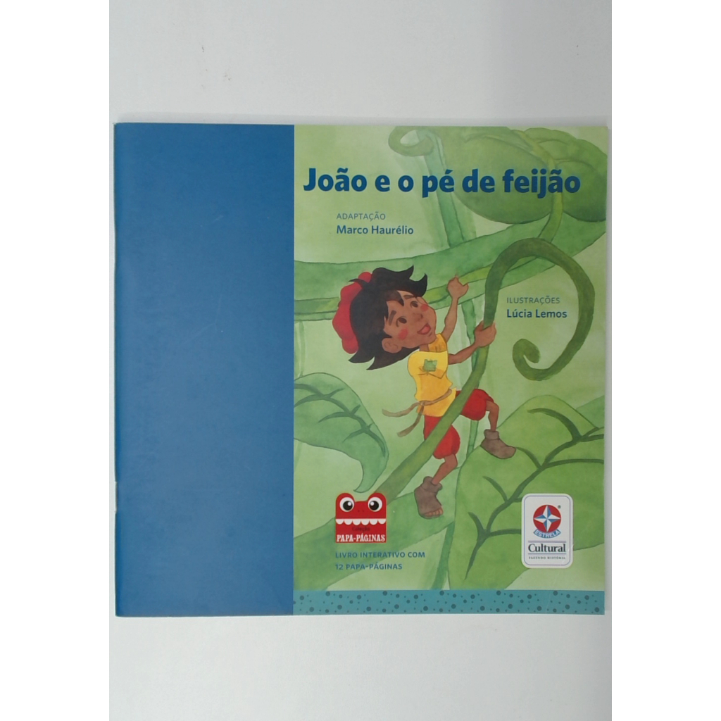 Livro: João e o Pé de Feijão - Marco Haurélio / Lúcia Lemos (Usado)