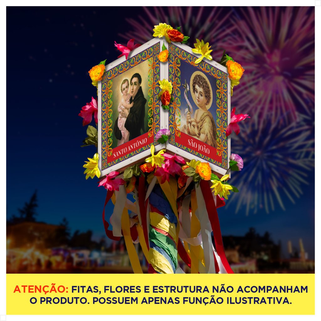 Bandeira e Faixa Decorativa em Tecido Sublimado para Festa - Desapega · foto 2