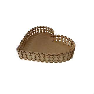 Kit Bandeja pérola Coração  Tamanho M (5uni)    20 x25 x5 em Oferta na Shopee