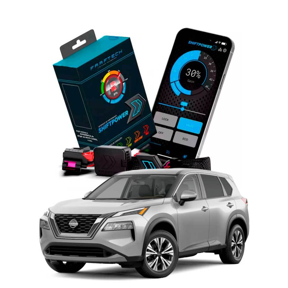 Pedal Shiftpower Alta Performance Acelerador - Nissan Rogue - 2014 até 2022