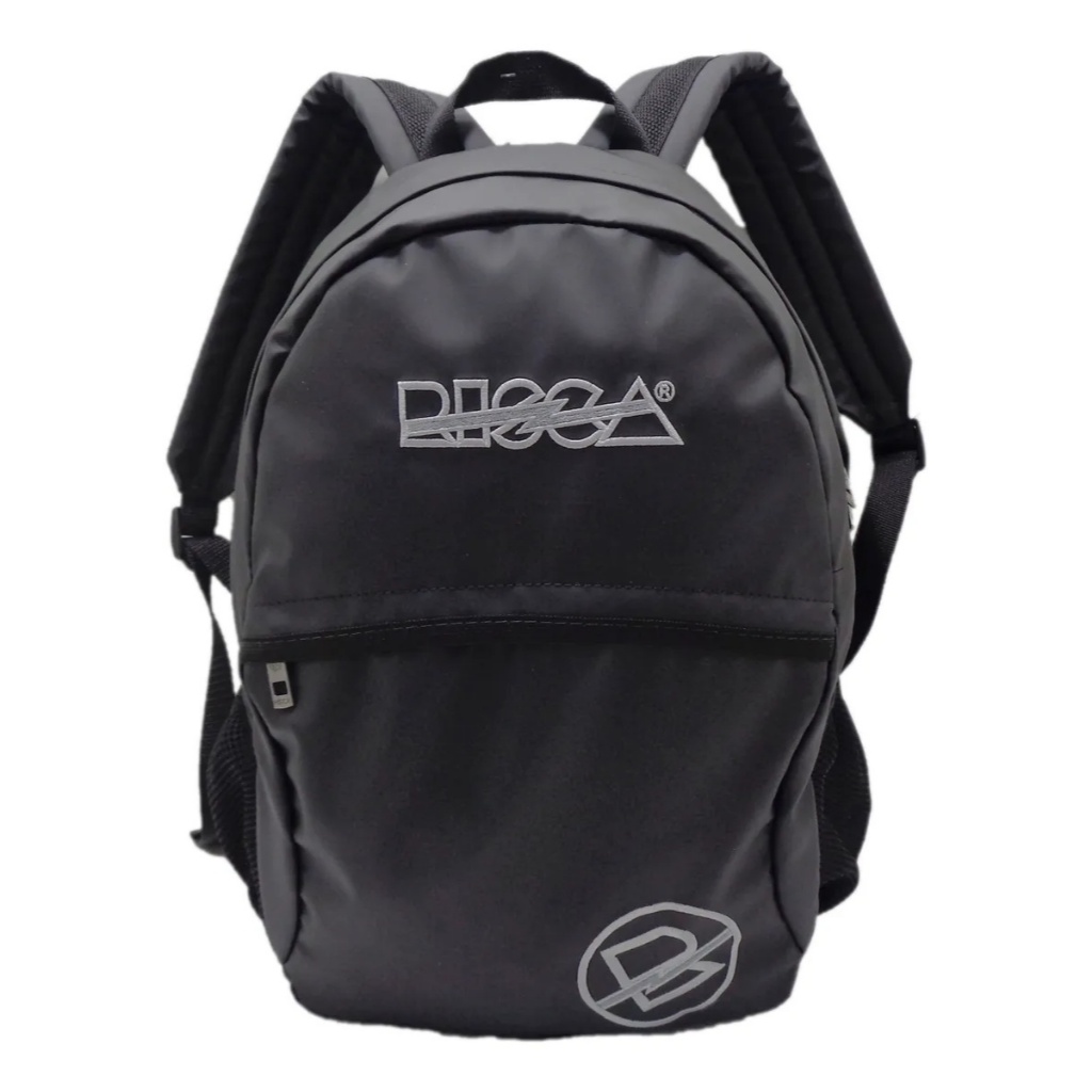 Mochila Risca De Costas Preto Unissex Resistente Original Emborrachada Liso em Oferta na Shopee