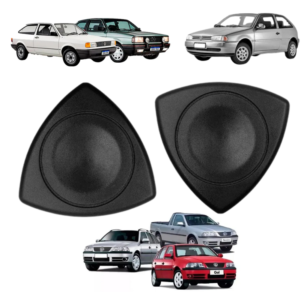 Par Reclinador VW Manopla Banco Gol Saveiro Parati Santana G2 G3 Original Volkswagen Roldana