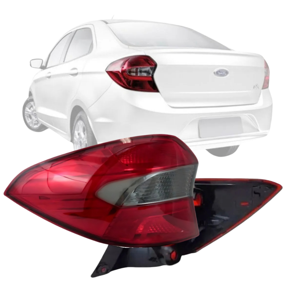 Lanterna Ford Ka Sedan 2015 2016 2017 2018 Fume