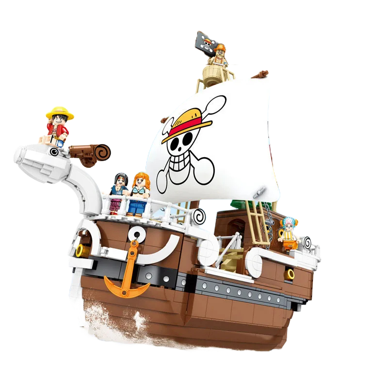 Blocos De Montar Navio Going Merry One Piece 1047 Peças