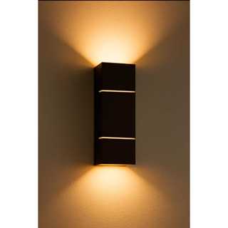 Luminária Arandela Reforçada 35cm P/2 Lâmpadas E27 Parede Muro Área Externa Inter Decoração 2 Focos em Oferta na Shopee