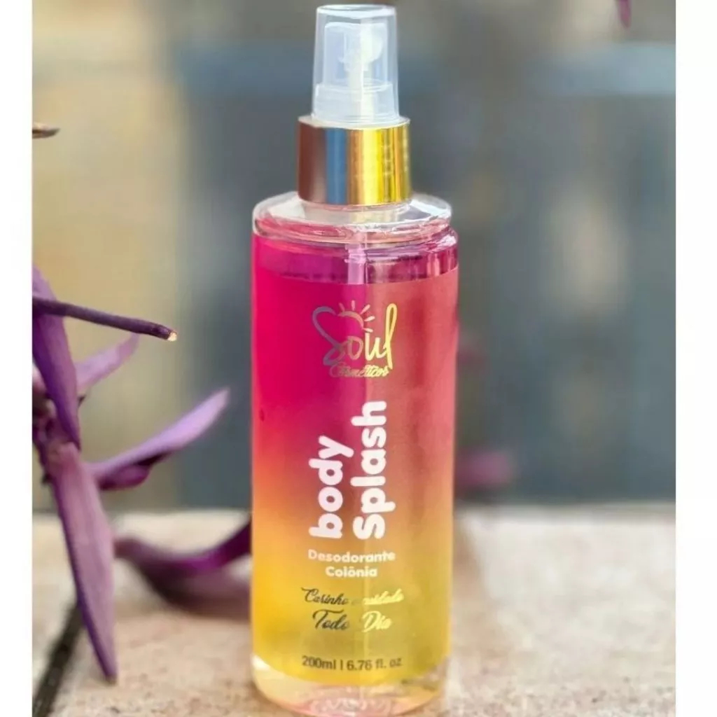 Body Splash Soul Cosméticos Carinho e Cuidado Todo Dia - 200ml VG em Oferta na Shopee