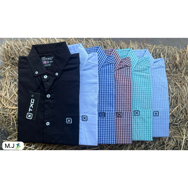 camisas country ARIAT,King Farm,TXC,Texas Farm manga curta em Oferta na Shopee