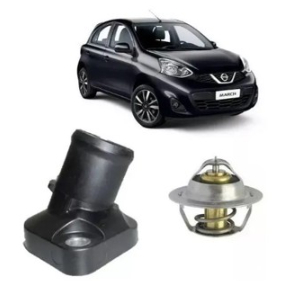 Válvula Termostática C/ Carcaça Nissan March 1.6 16v