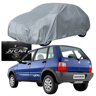 Capa Forrada Para Cobrir Carro Fiat Uno 84 a 2010 Impermeável Anti-Uv Com Elástico em Oferta na Shopee