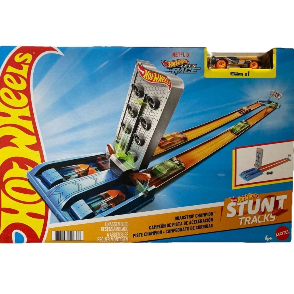 Pista Campeonato De Corridas Stunt Tracks Hot Wheels - Mattel