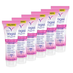 Kit 6x Vagisil Sabonete Líquido Íntimo Odor Block 200 + 100g Grátis