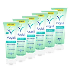 Kit 6x Vagisil Sabonete Líquido Íntimo Urin Protect 200 + 100g Grátis