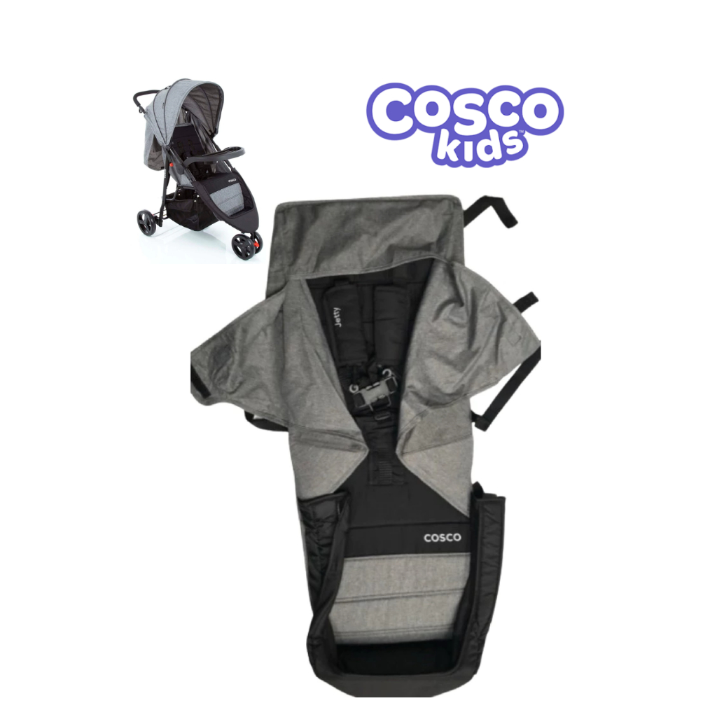 Capa Forro Original do Carrinho de Bebê Jetty Cosco Cinza Mescla Assento - Unidade