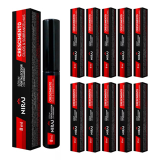 Serum Niraj Kit Com 10 unidades 8ml - Crescimento e Fortalecimento em Oferta na Shopee