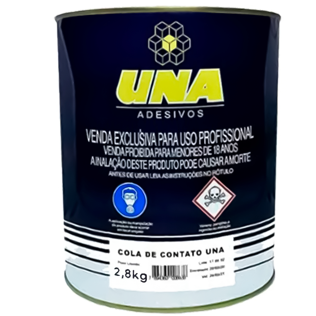 Adesivo Cola Contato 2,8Kg Alta Aderência Secagem Rápida Resistência Cola Tudo MDF MDP Profissional