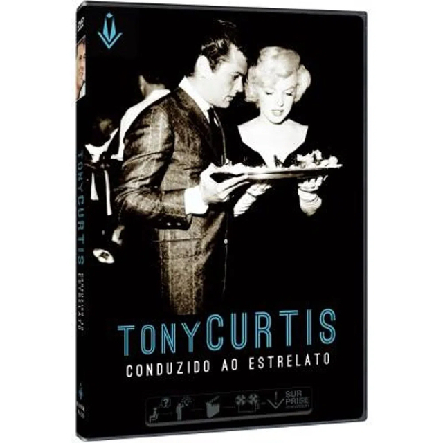DVD: Tony Curtis — Conduzido ao Estrelato (legendado) o homem que criou Elvis Presley e James Dean!