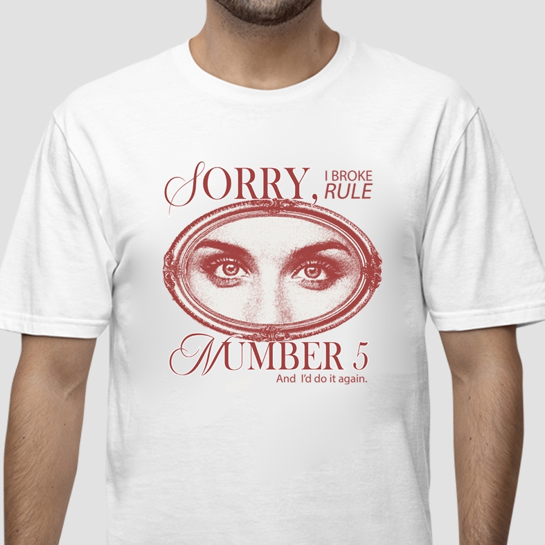Camiseta Unissex Namorados 'Regra 5' em Algodão - T-Shirt para Namorados Qualidade e Conforto