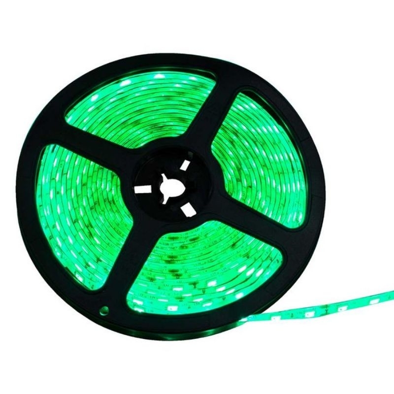 Fita De Led 12V  IP20 LED3528 Rolo 5 Metros em Oferta na Shopee