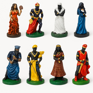 Imagens orixás 10cm em resina - Escolha o seu Orixá em Oferta na Shopee