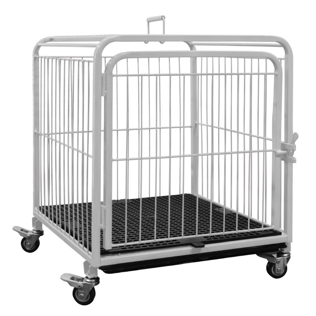 Canil Gaiola Portátil Rodinhas Cães Cachorro Pet Shop Tosa
