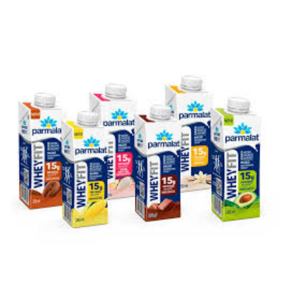 KIT BEBIDA WHEY FIT  250ML PARMALAT SORTIDO em Oferta na Shopee