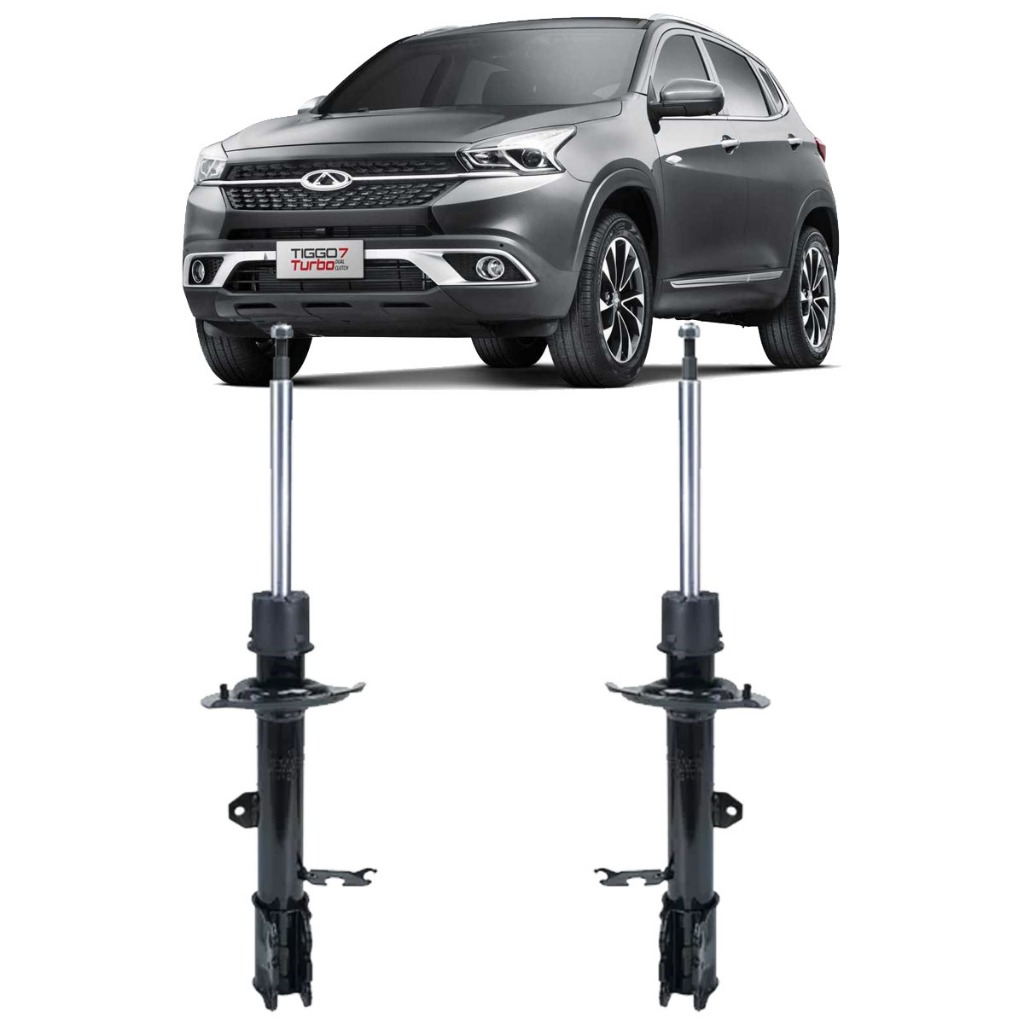 Par Amortecedor Suspensão Dianteiro Chery Tiggo 7 Pro / Sport 2020 2021 2022 2023 2024 Até 2025