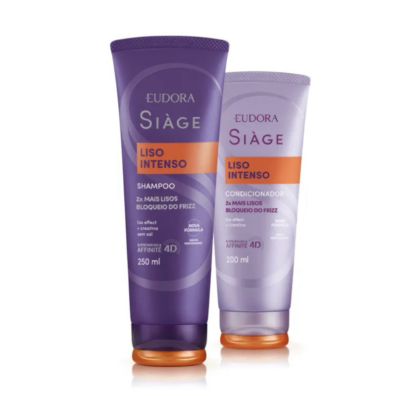 Combo Liso Intenso Siage Eudora shampoo+ condicionador