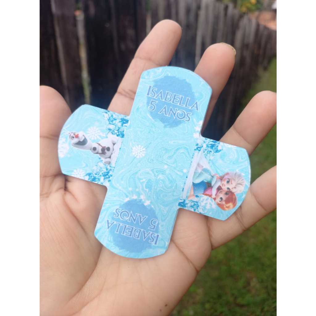 Tema Frozen Baby - Forminhas Personalizadas de Doce Brigadeiro 4 Pétalas - Festa de aniversário - Lembrancinha