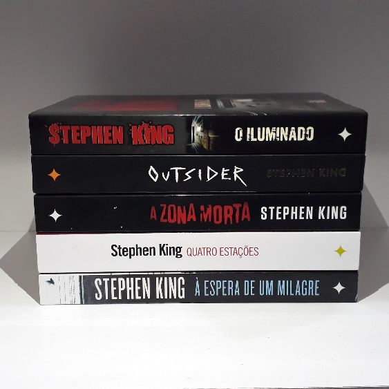 Livros Stephen King | O Iluminado, Outsider, Zona Morta e Mais | R$70,00 Cada | Desapego Literário