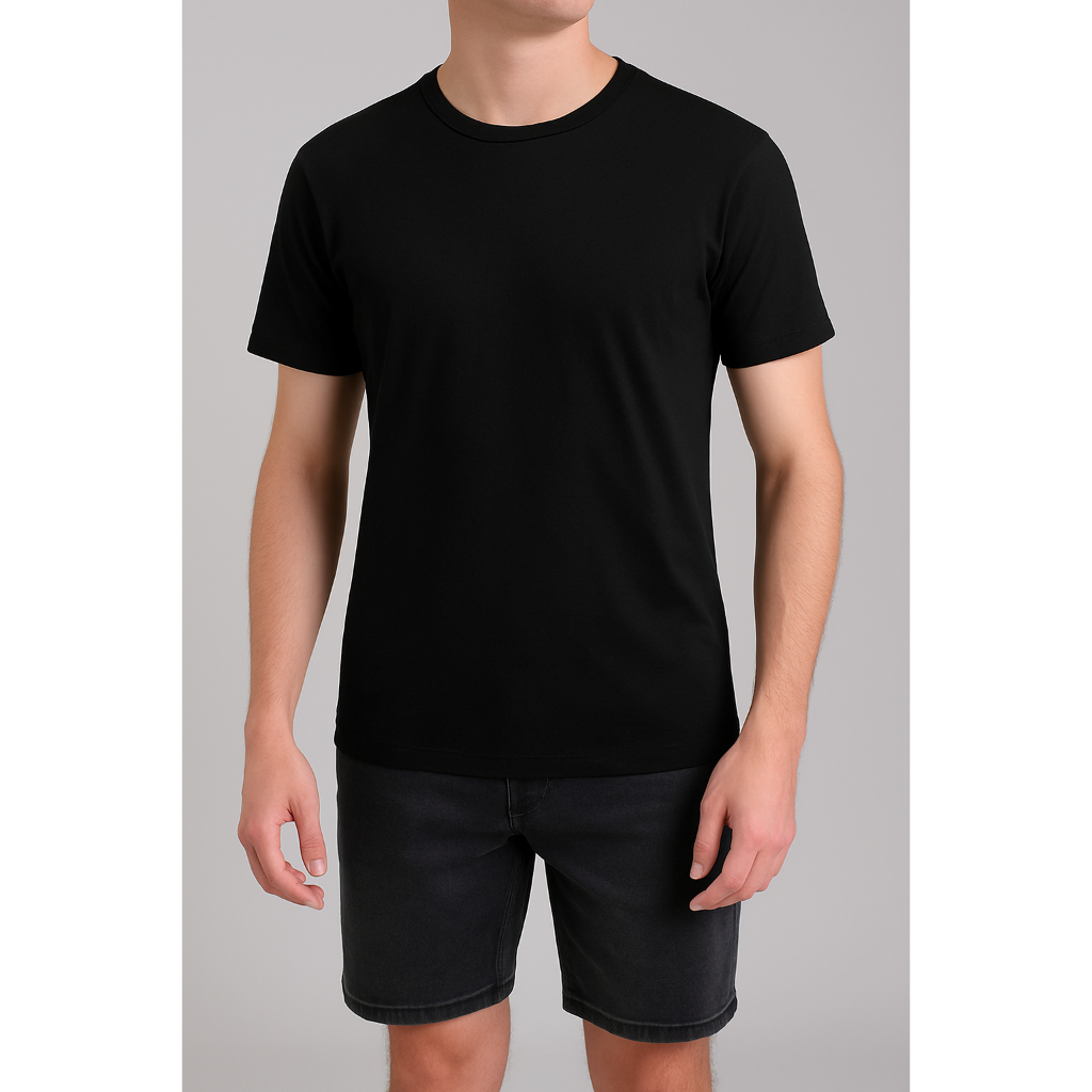 Camisetas Masculinas Básicas 100% Algodão Diversas Cores Tamanhos P ao GG