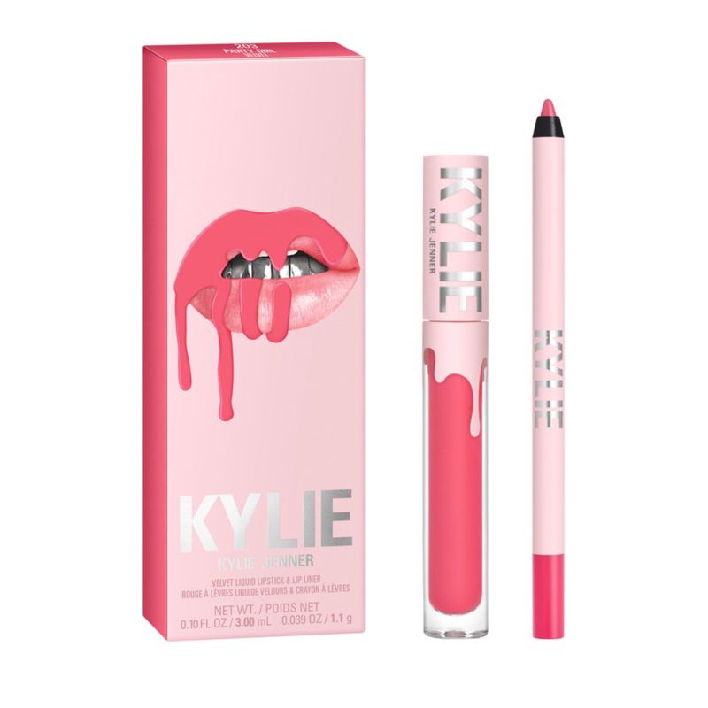 KIT BATOM VELVET E LÁPIS KYLIE JENNER COSMETICS LIP KIT
