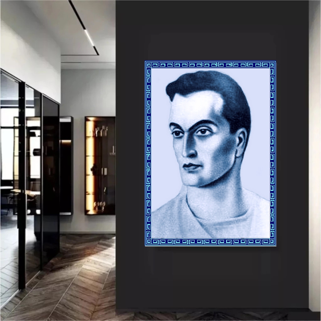 Imagem Quadro Decorativo Espiritismo Emmanuel Mentor Espiritual do Médium Chico Xavier, Kardecismo, Templos