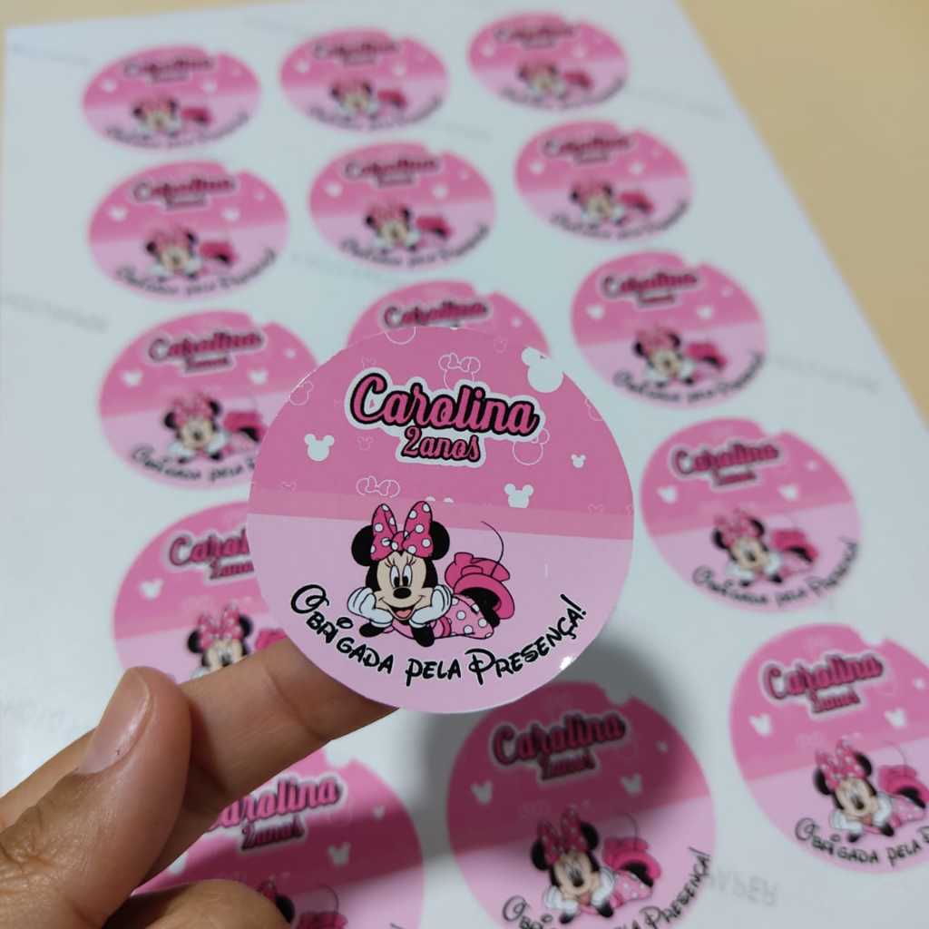 Adesivos Redondos para Aniversário: Onde Comprar | BuscaProdutos