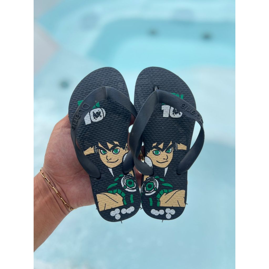 Kit 2 Pares de Chinelo Infantil Menino Super Personagens Mais Vendidos — imagem 2 de 2