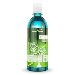 Shampoo Ultra Hidratante Restaurador Aloe Vera Gotas Verdes 500 ml