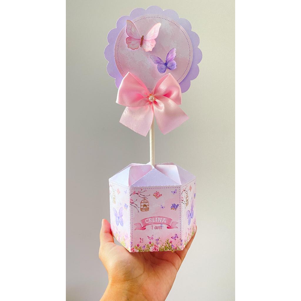 ENVIO RÁPIDO Centro de mesa Jardim encantado | Cachepô | Arranjo de mesa | Lembrancinhas | Festa infantil