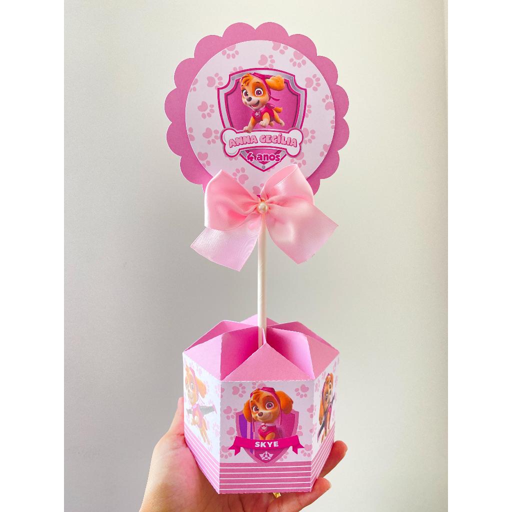 ENVIO RÁPIDO Centro de mesa Skye | Cachepô | Arranjo de mesa | Lembrancinhas | Festa infantil