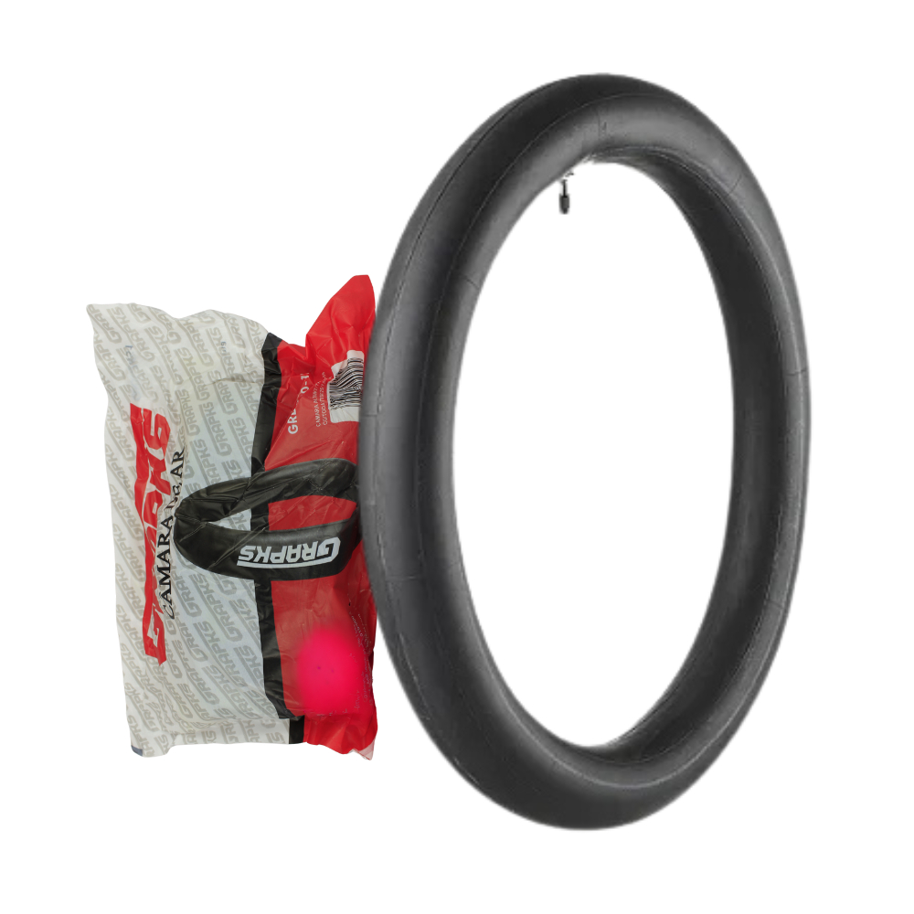 Câmara de Ar Aro 17 (60/100-17 - 250-17 - 275-17) Moto Honda Pop Biz 100 110 125 Dianteiro