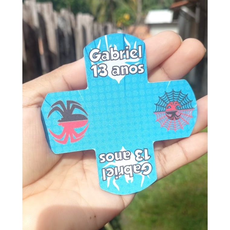 Tema Homem Aranha 2 - Forminhas Personalizadas de Doce Brigadeiro 4 Pétalas - Festa de aniversário - Lembrancinha