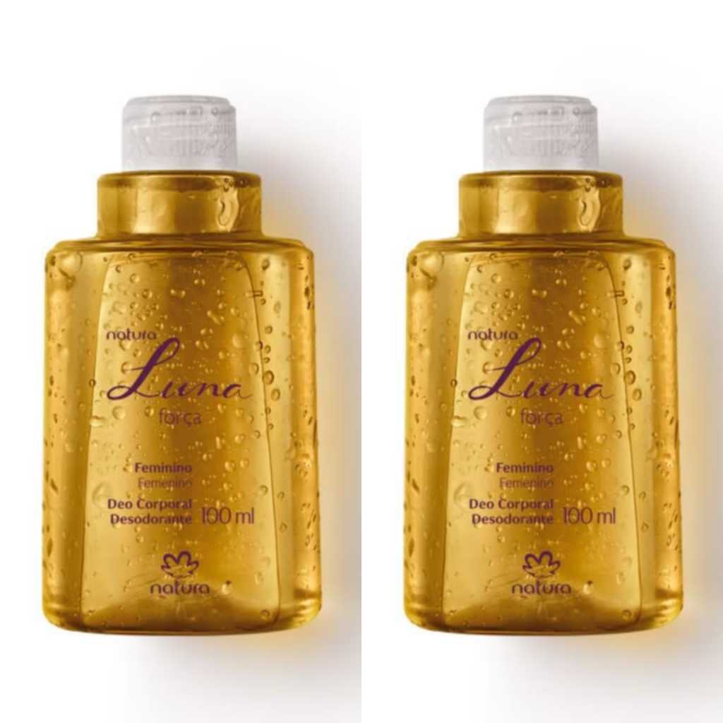 Kit 2 Refil Desodorante Corporal Luna Força 100ml cada