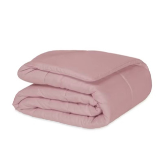 Edredon casal toque aveludado dupla face 400 fios micropercal. em Oferta na Shopee