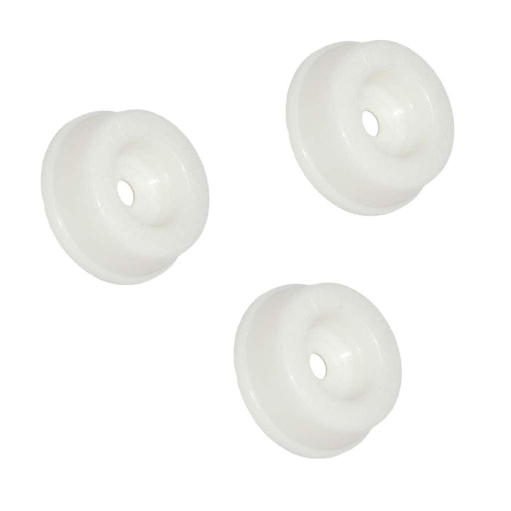Kit 3x Copinho Limitador altura 16mm nylon maciço Roçadeiras Toyama/Tekna/Vulcan/Garthen/Importadas