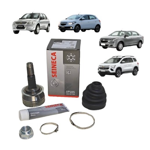 Junta Homocinética Cobalt 1.4 8V Auto Manual 12 até 16 Onix Prisma Spin 1.4 2012 em diante
