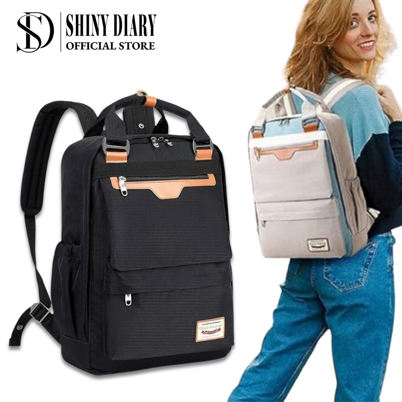 Mochila Feminina Resistente À Água Perfeita Para Universidade E Viagem Moda Casual escolar