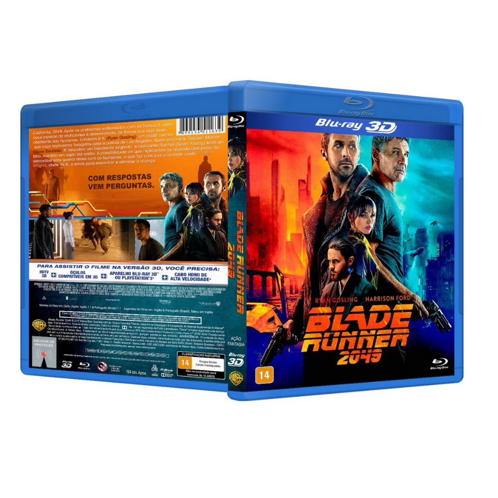 Blu-ray 3D: Blade Runner 2049 DUB/LEG [PERSONALIZADO]
