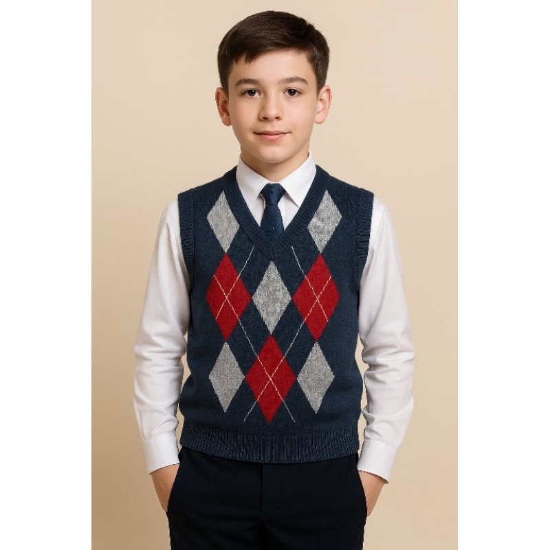 Colete Social - Sport Fino-pulover De Tricot