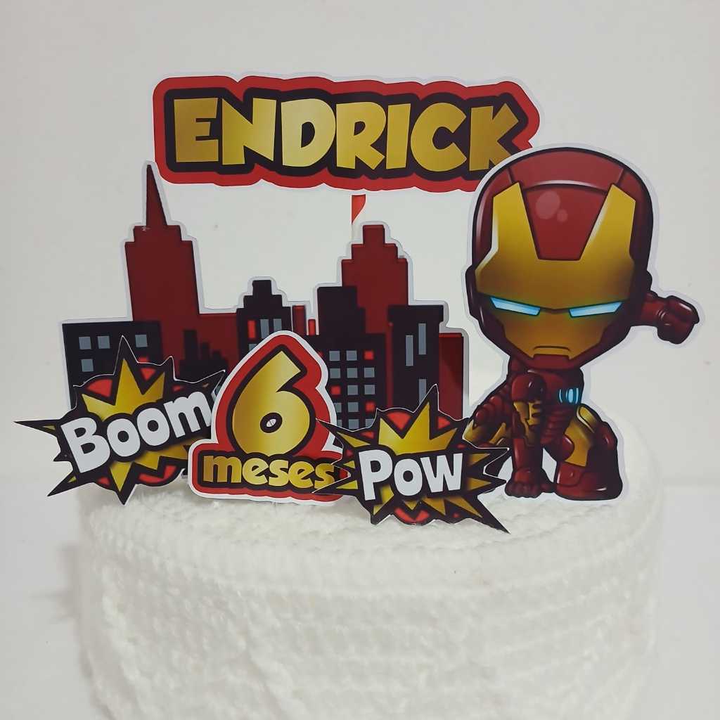 Bolo Homem de Ferro: Onde Comprar | BuscaProdutos