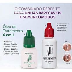 Óleo de Tratamento 6 em 1 e Fluido Antimicose - Combinado Perfeito - Abelha Rainha em Oferta na Shopee